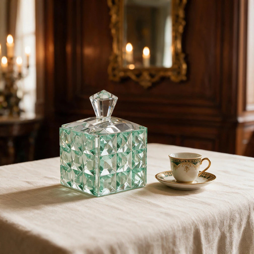 Mint Crystal Box — Large