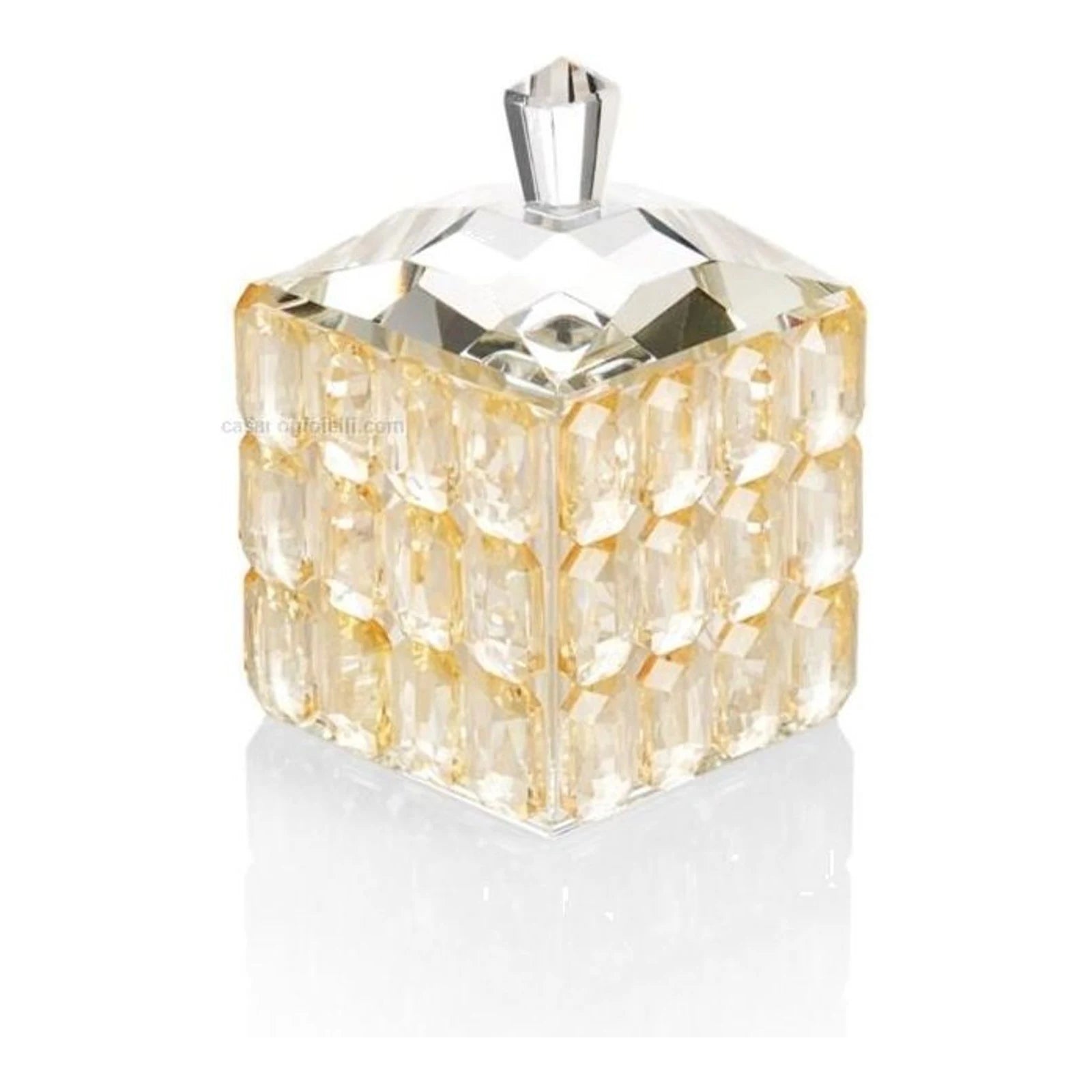 Amber Crystal Box — Medium