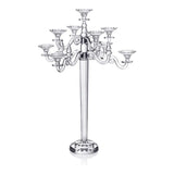 Nine-Arm Crystal Candelabrum · 58×58 cm