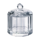 Round Crystal Jar with Lid · 10×10×13.5 cm