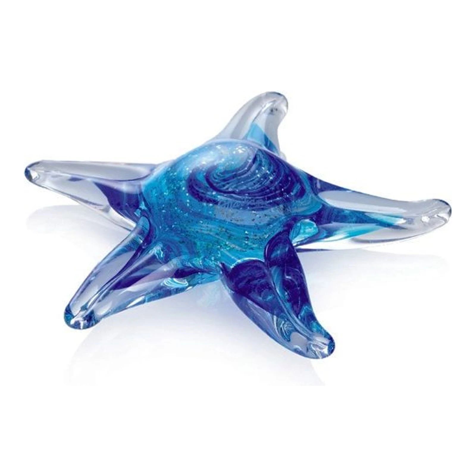 Starfish Figurine — Coloured Crystal · Ø 12.5 cm