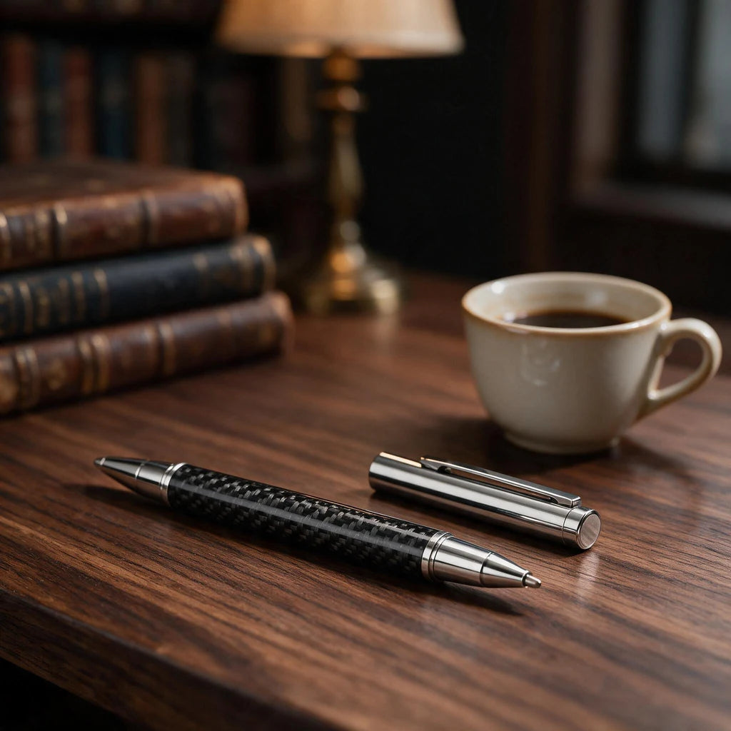 Lucent Metal Carbon Roller Pen