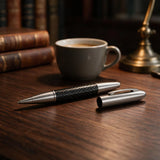 Steel and Carbon Fibre Roller Pen