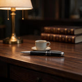 Roller Pen — Black Lacquer and Chrome