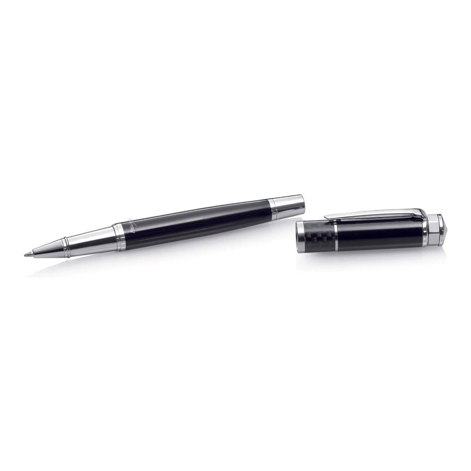 Roller Pen — Black Lacquer and Chrome