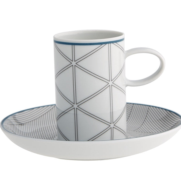 Orquestra - Coffe Cup &saucer Blu - LAZADO