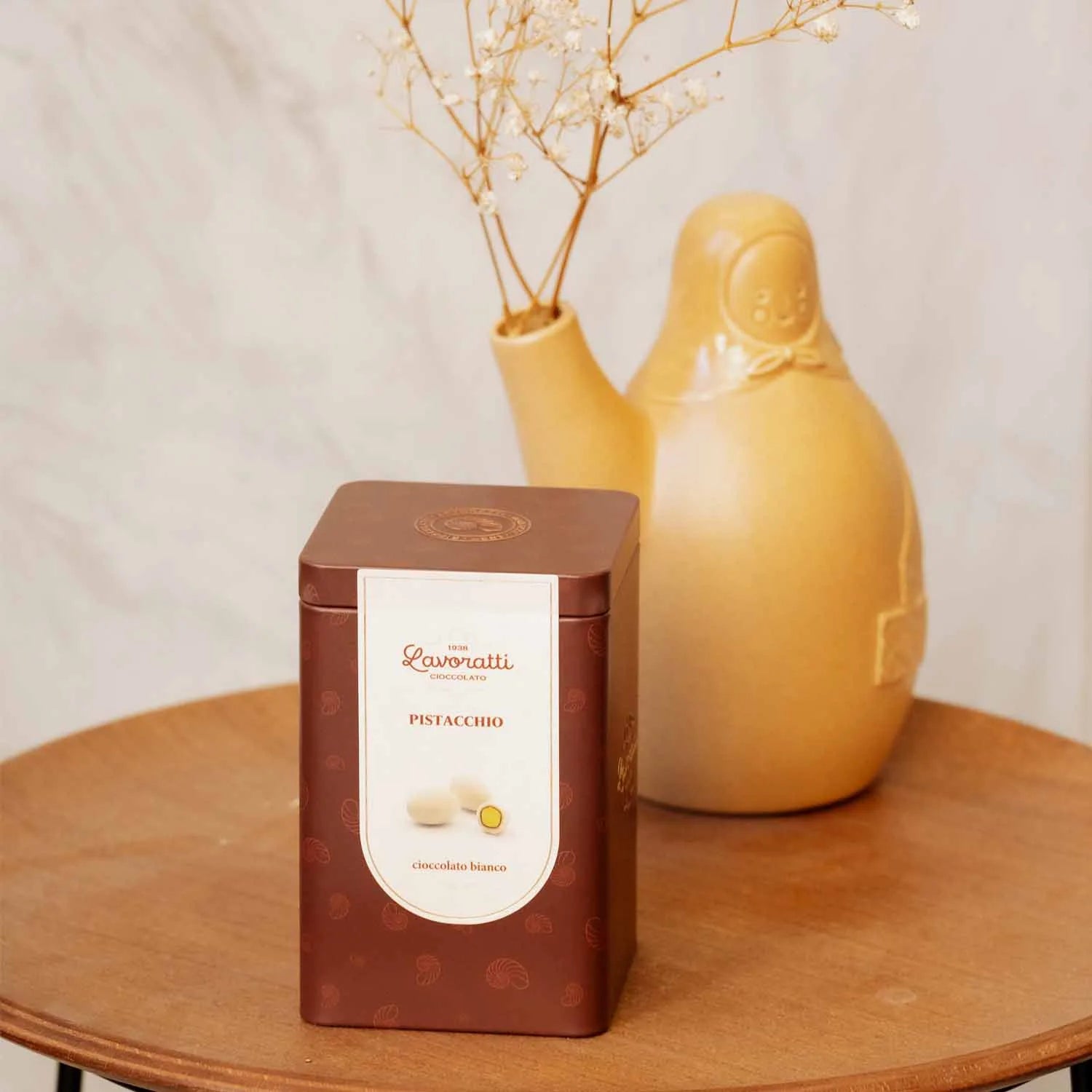 PISTACCHIO COVERED WITH WHITE CHOCOLATE 200g