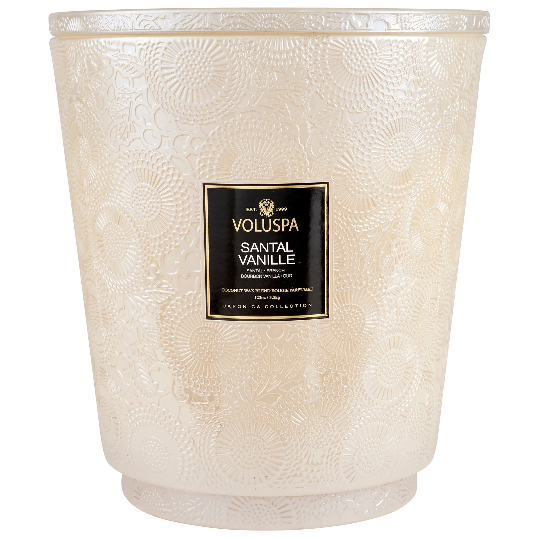 SANTAL VANILLE - 5WICK HEARTH CANDLE 3.5KG - LAZADO