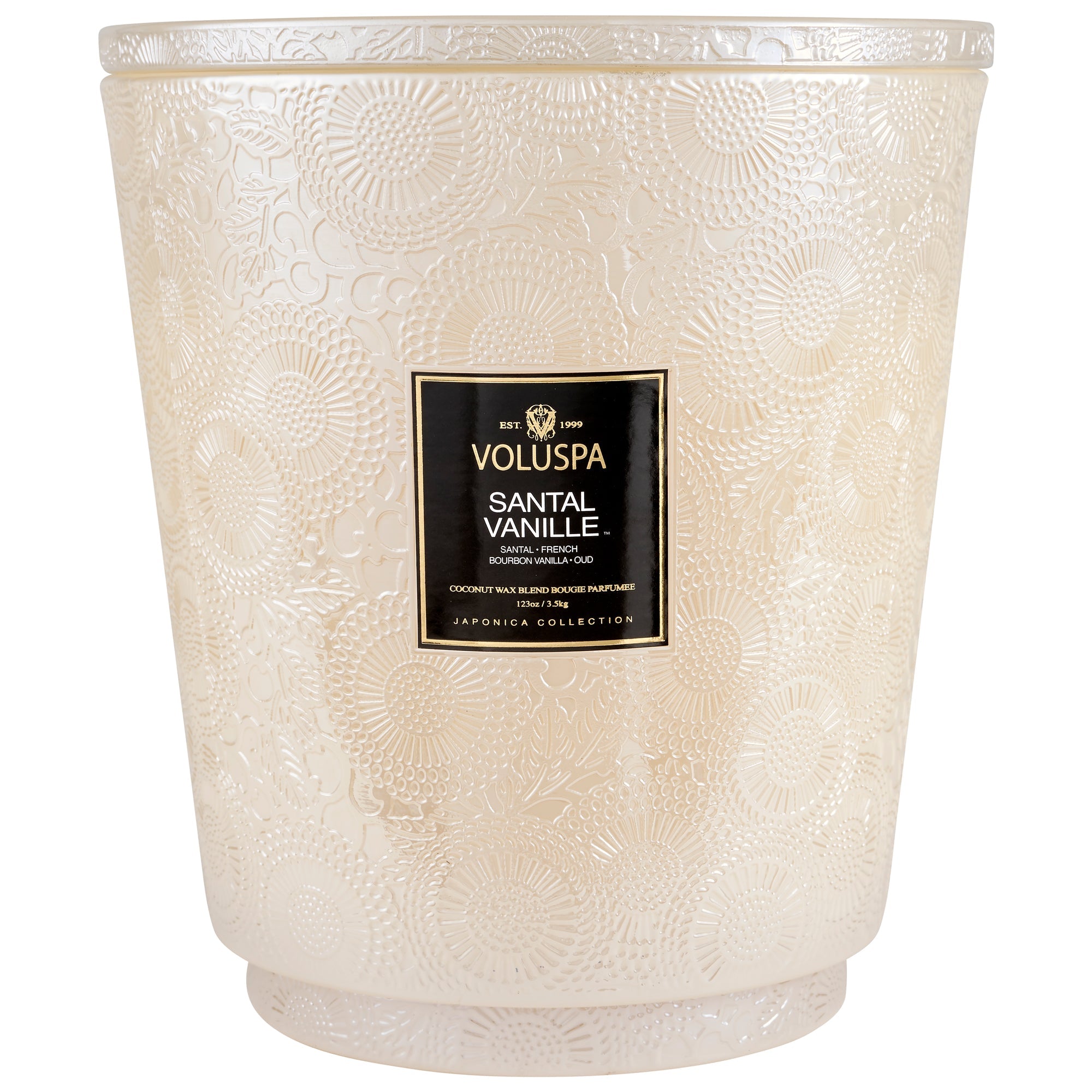 SANTAL VANILLE - 5WICK HEARTH CANDLE 3.5KG - LAZADO