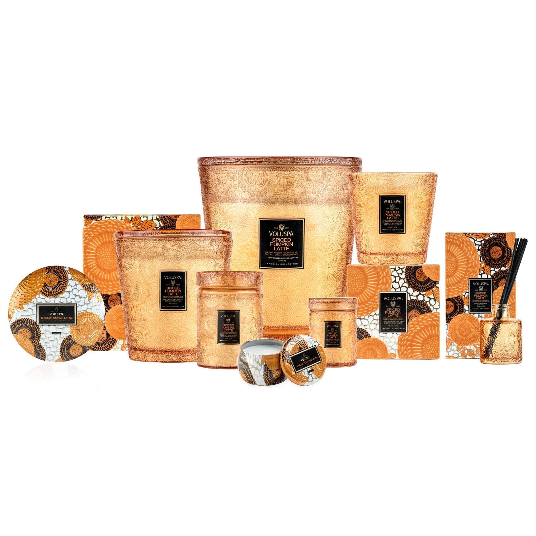 SPICED PUMPKIN LATTE - 3WICK HEARTH CANDLE 3.5KG - LAZADO