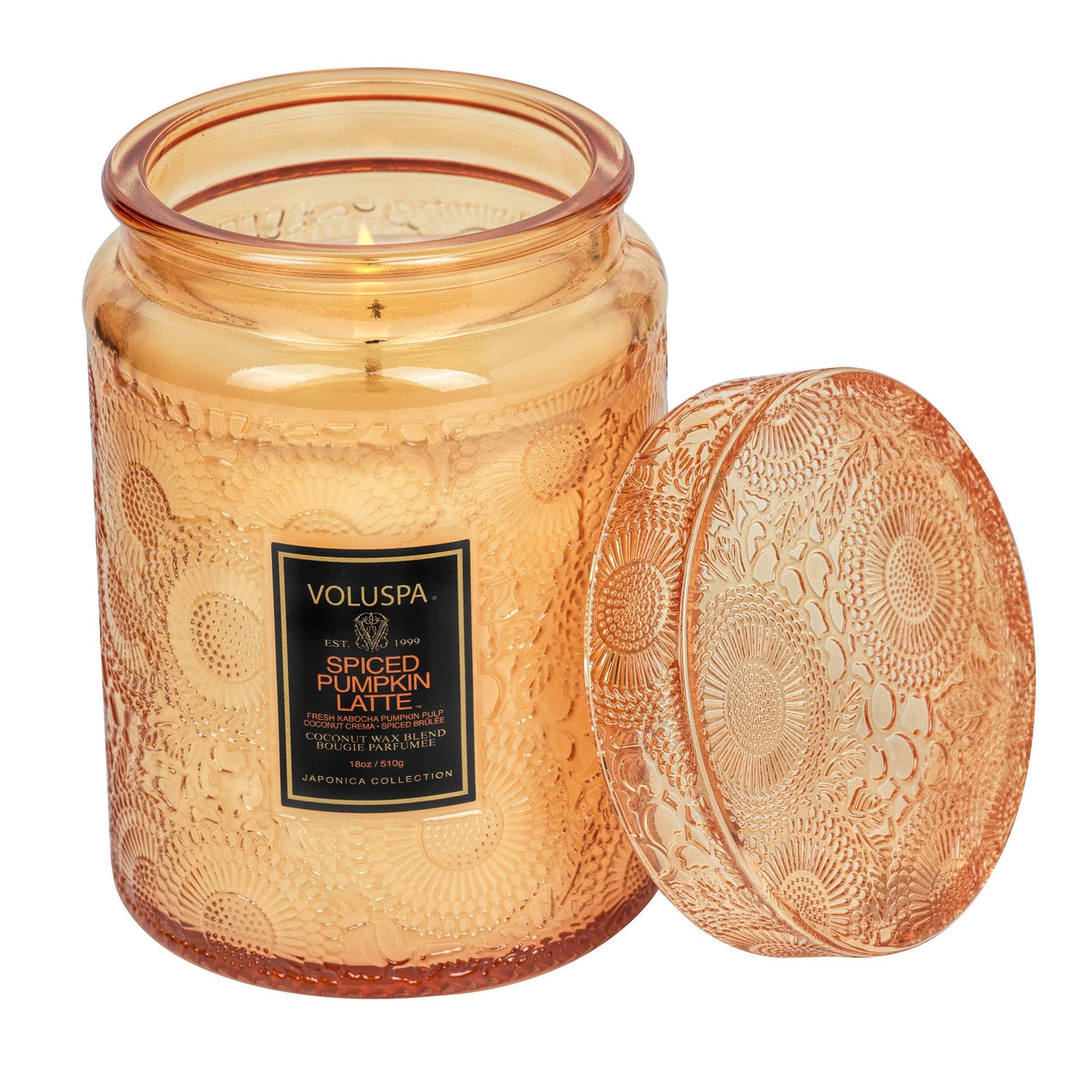 SPICED PUMPKIN LATTE - LARGE JAR CANDLE 510G - LAZADO