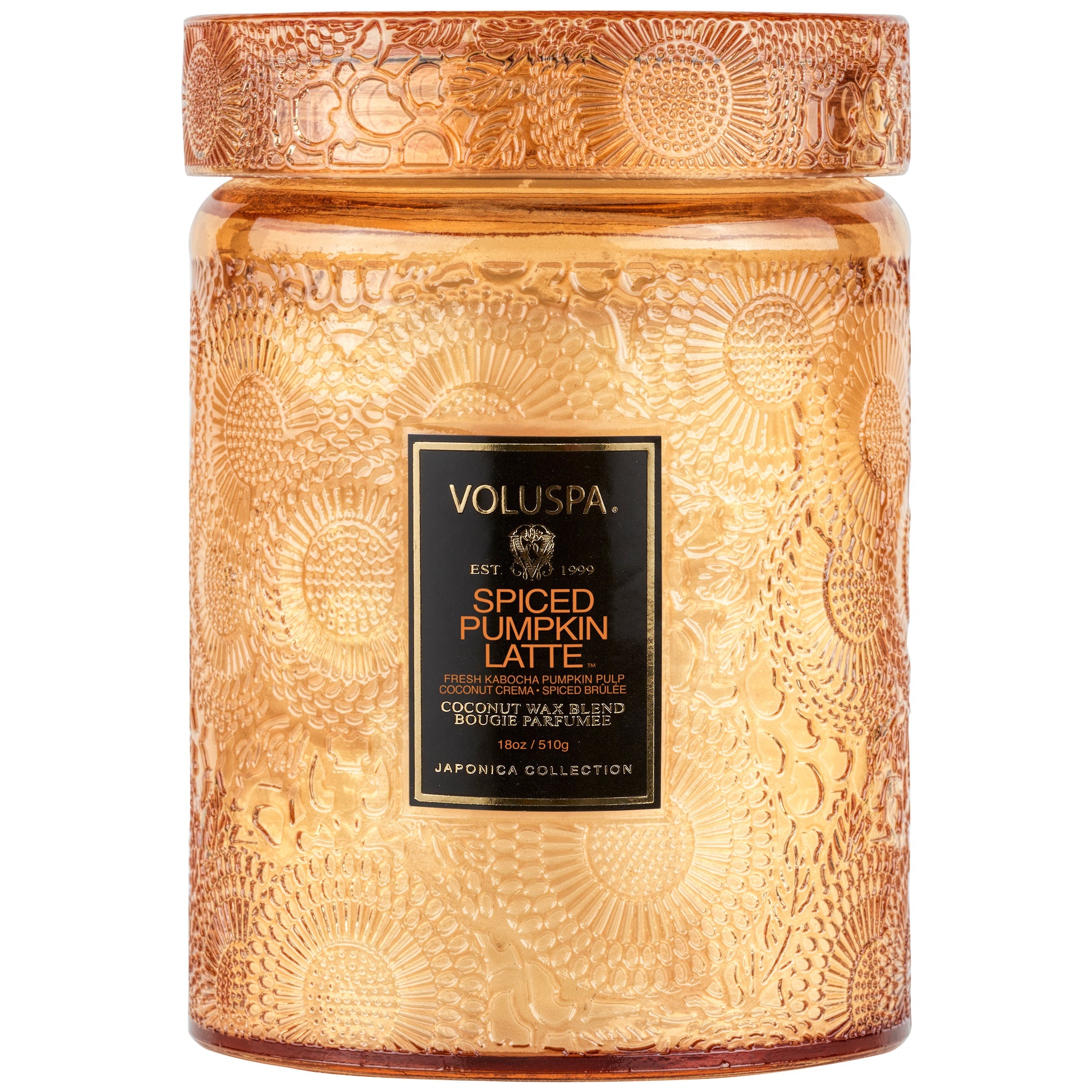SPICED PUMPKIN LATTE - LARGE JAR CANDLE 510G - LAZADO
