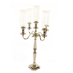 TALL CANDLESTICK 5 FLAMES 87 CM WITH GLASSES - LAZADO