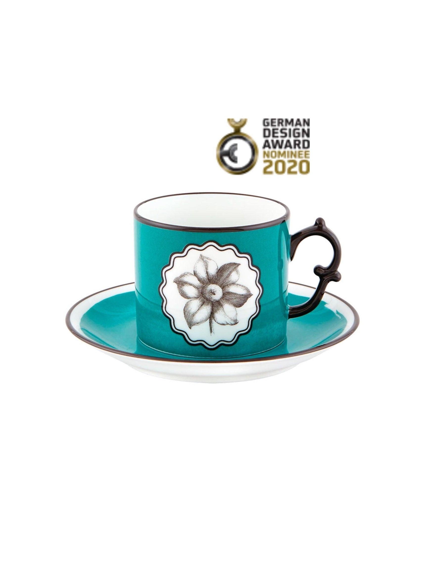 TEA CUP AND SAUCER PEACOCK - Herbariae - LAZADO