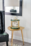 Tellurium brass LIGHT GREEN by Hermle - Detail View