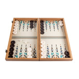 Handcrafted Anatolia Backgammon Set - Contemporary Design by Manopoulos - Detail View