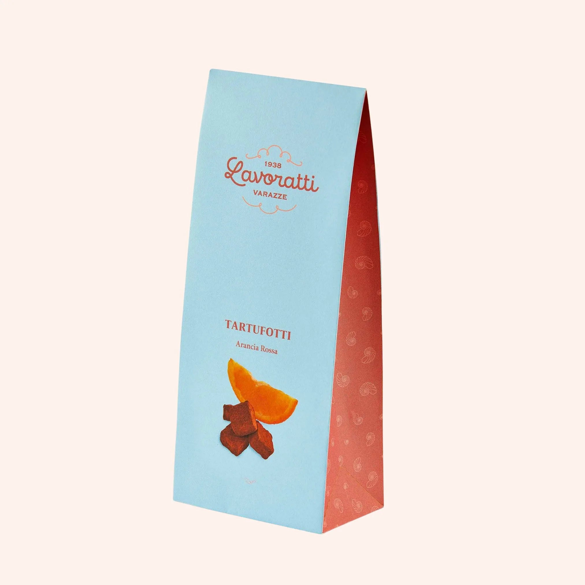 حلوى ناعمة بنكهة البرتقال الأحمر ومغطاة بمسحوق الكاكاو - 200 غرام