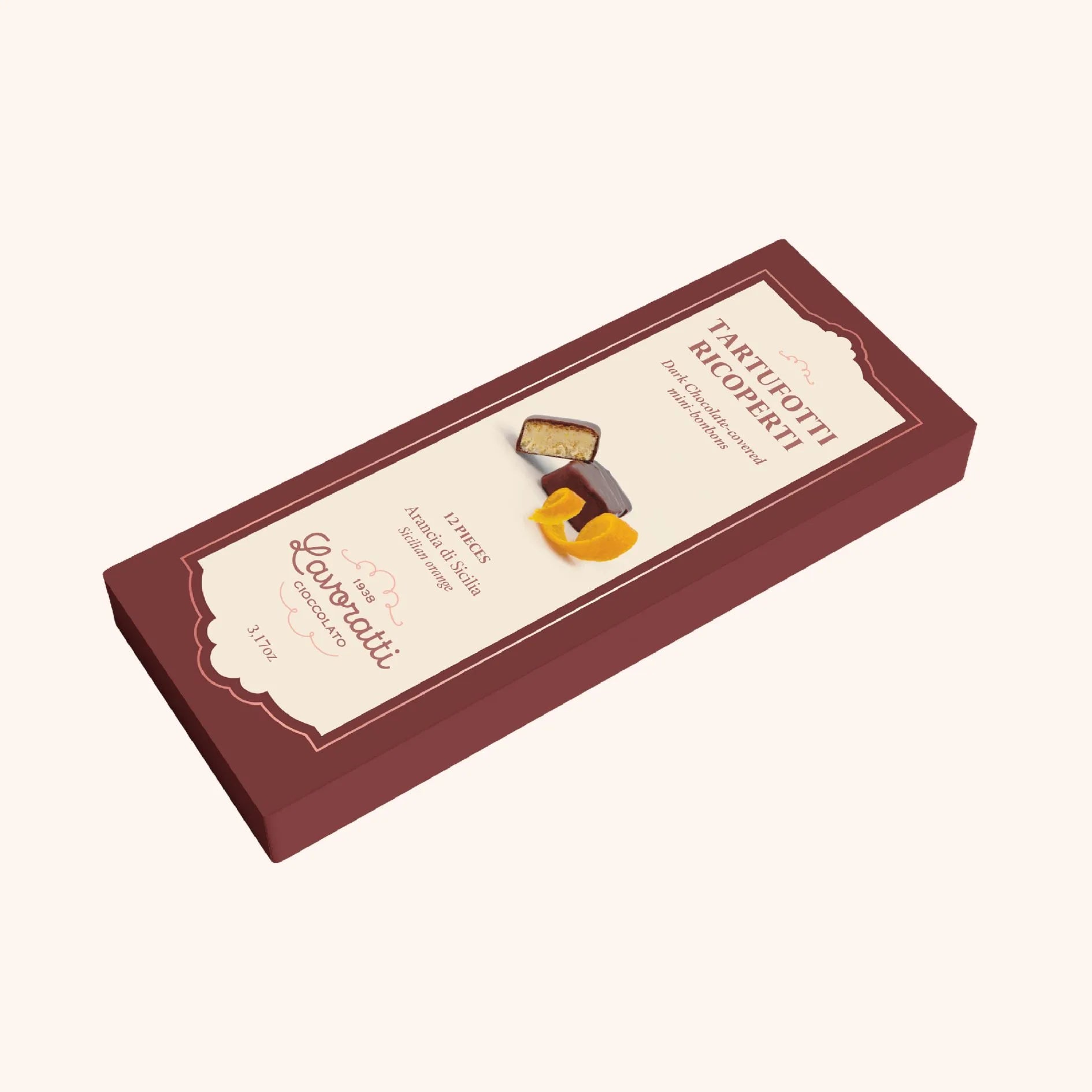 Coated truffles orange 90g