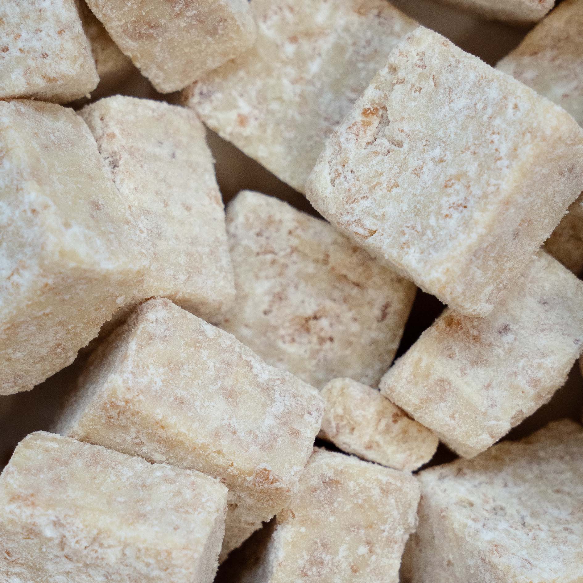 حلوى ناعمة بنكهة الماندرين المغطاة بالسكر البودرة - 200 غرام