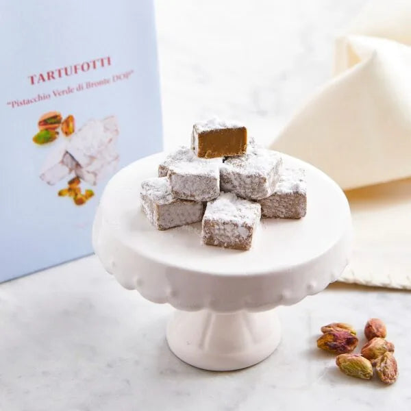 Dusted pistachio truffles 200g