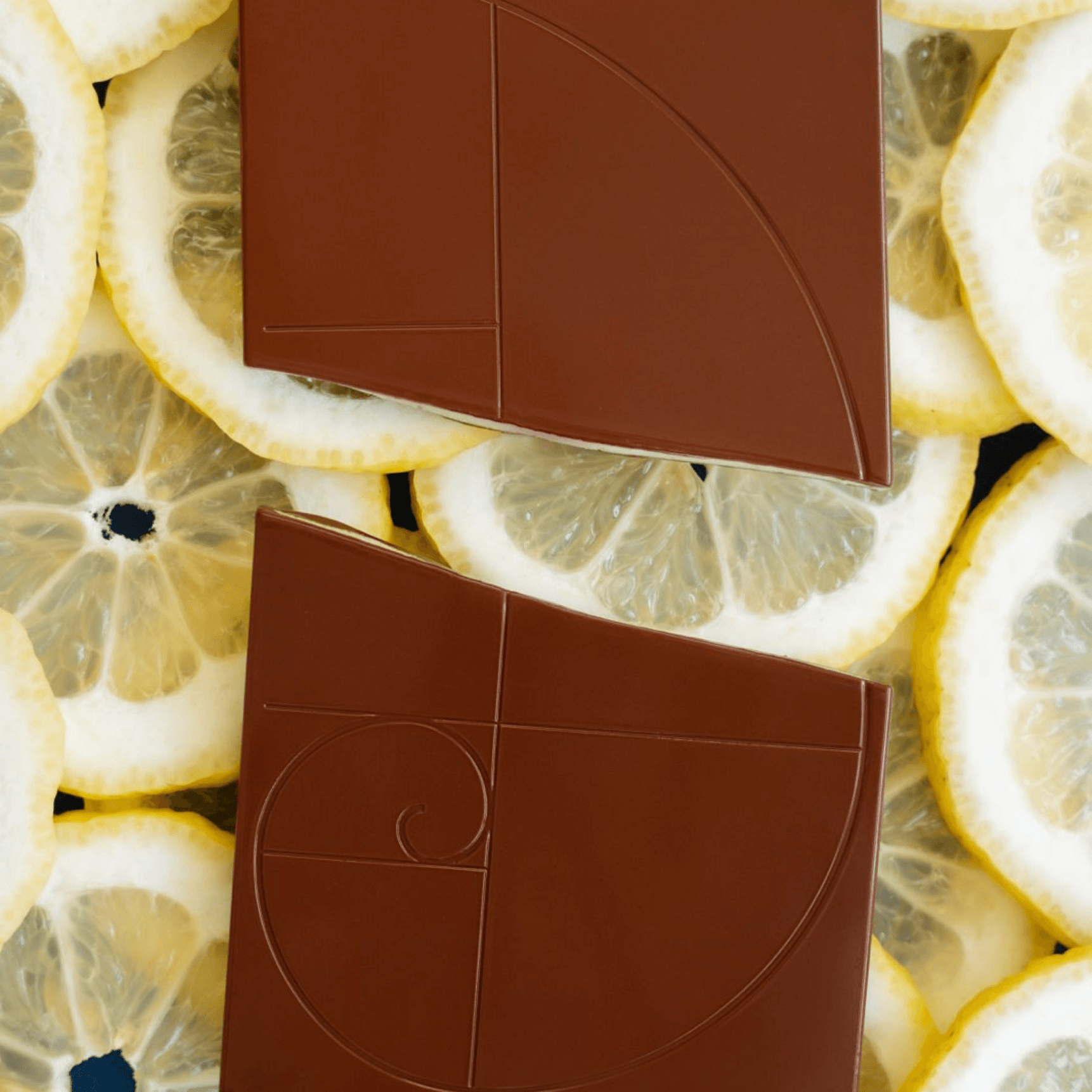 Lemon - dark chocolate bar 80g