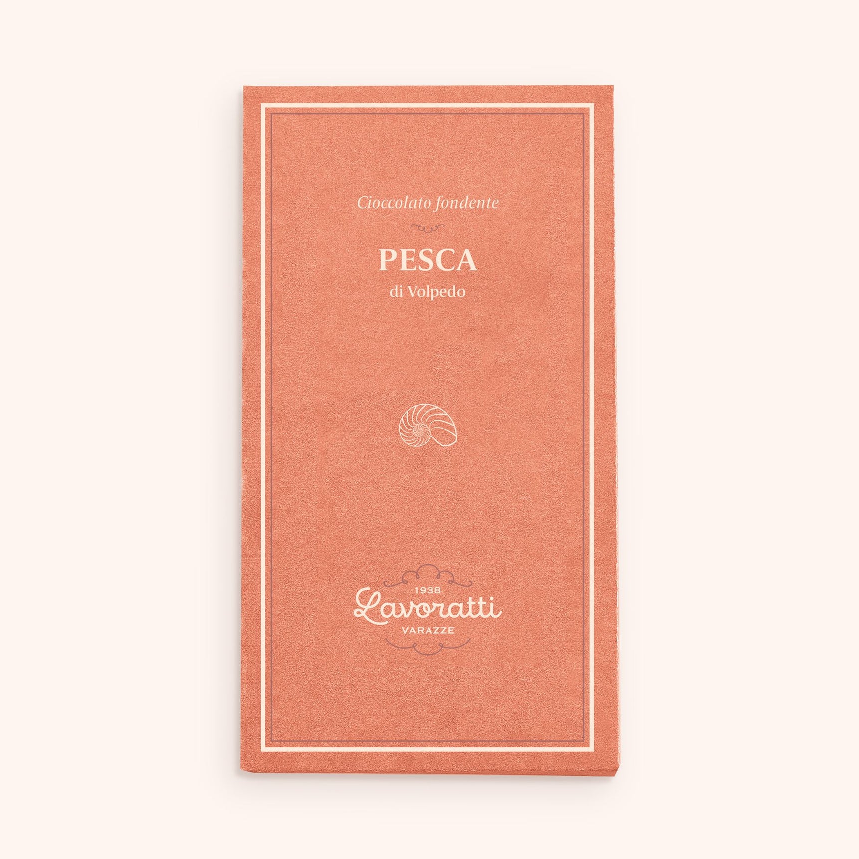 Peach - dark chocolate bar 80g