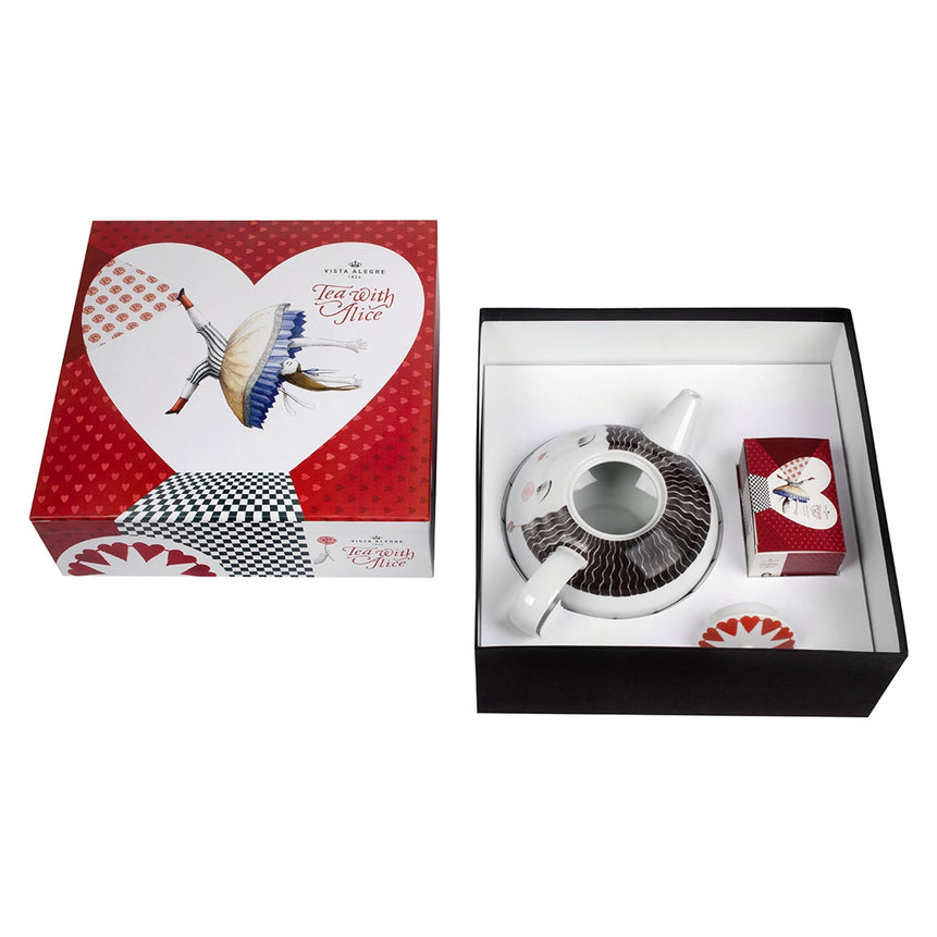 Tea With Alice - Set Teapot & Tea Package - LAZADO