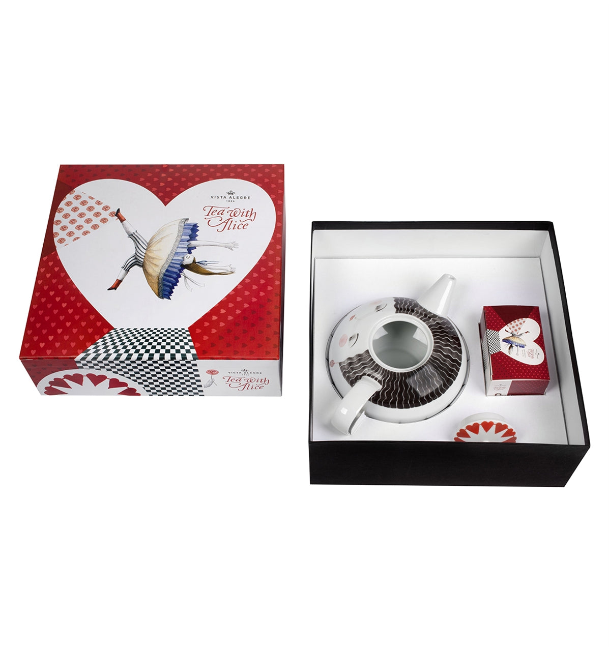 Tea With Alice - Set Teapot & Tea Package - LAZADO