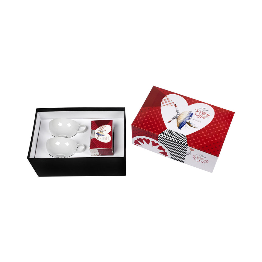 Tea With Alice - Set2 Teacups And Saucers And Tea Package - LAZADO