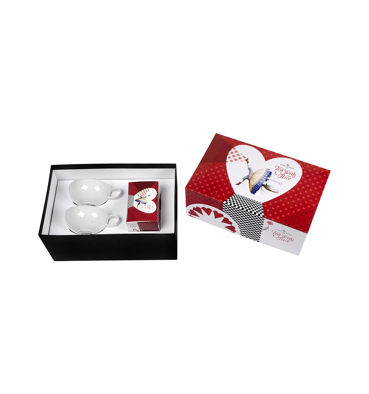 Tea With Alice - Set2 Teacups And Saucers And Tea Package - LAZADO