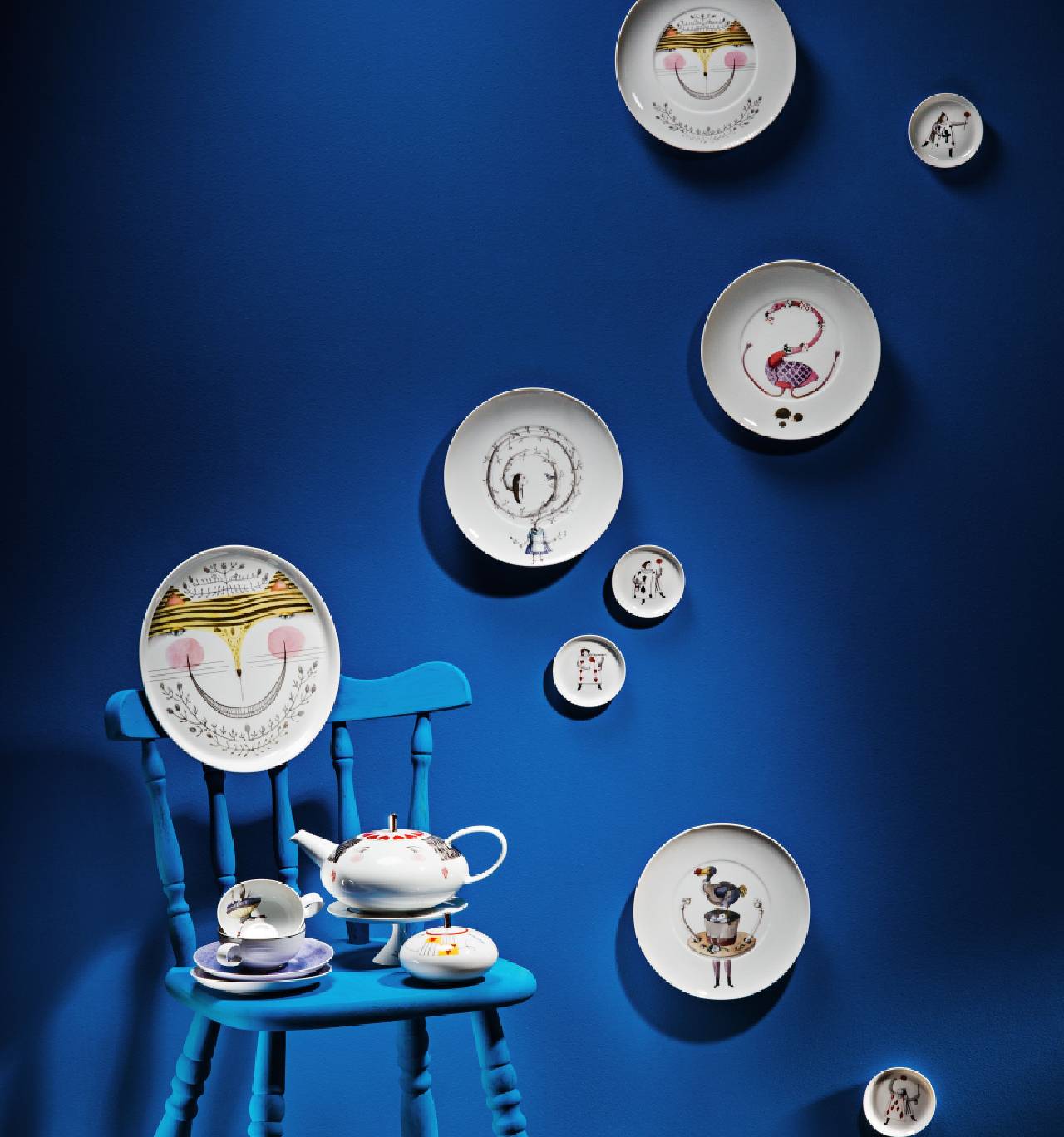 Tea With Alice - Set2 Teacups And Saucers And Tea Package - LAZADO