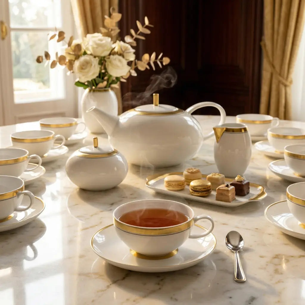 Tea Set DOMO GOLD (27 Parts) by Vista Alegre - Main View