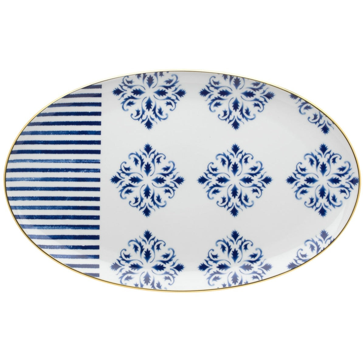 Transatlantica - Large Oval Platter by Vista Alegre - Main View