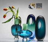 Small Vase Portal Black Matte by Vista Alegre - Detail View
