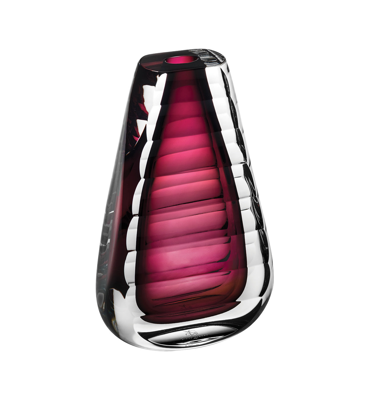 Unica - vase ripple amethyst - LAZADO
