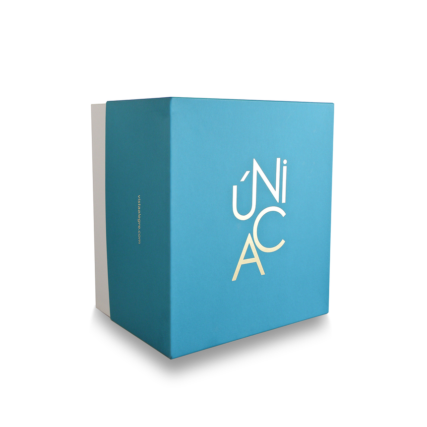 Unica - vase ripple blue - LAZADO