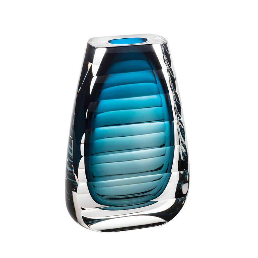 Unica - vase ripple blue - LAZADO