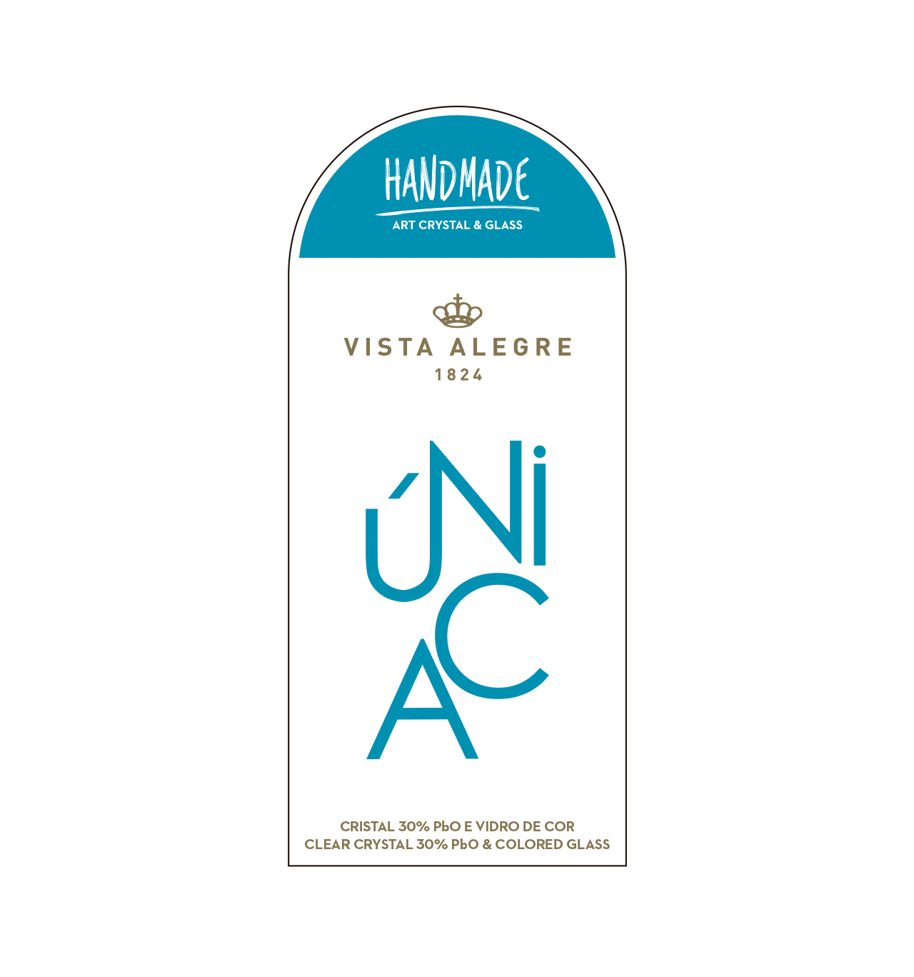 Unica - vase ripple blue - LAZADO