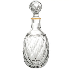 Palazzo Gold – Premium Crystal Decanter with Golden Accents