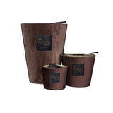Large Scented Candles – Luxurious Velvet Dark Brown by LAZADO by VICTORIA WITH LOVE - Main View