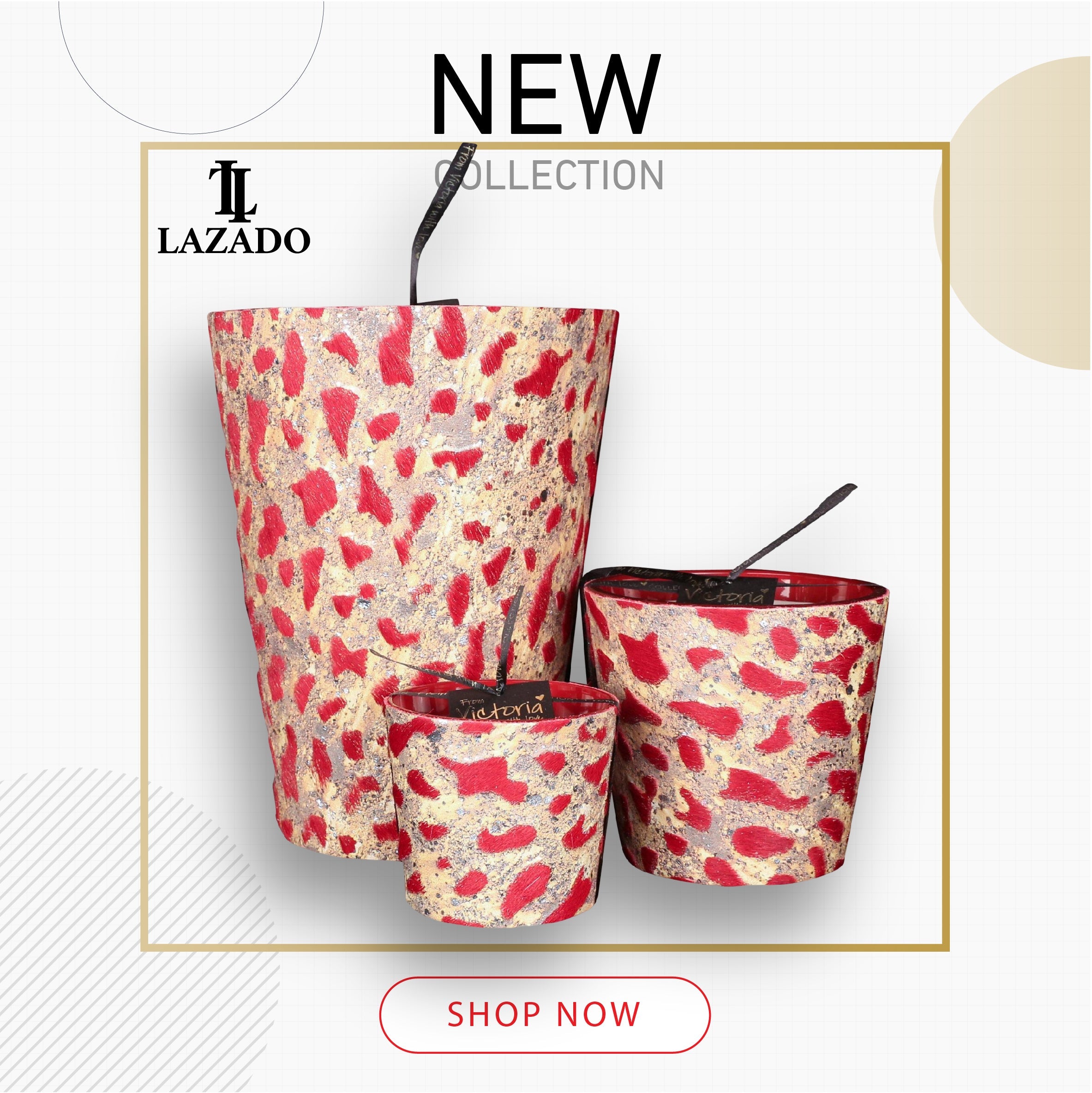 Victoria limited 2022 gold red by VICTORIA WITH LOVE - Alternate Angle