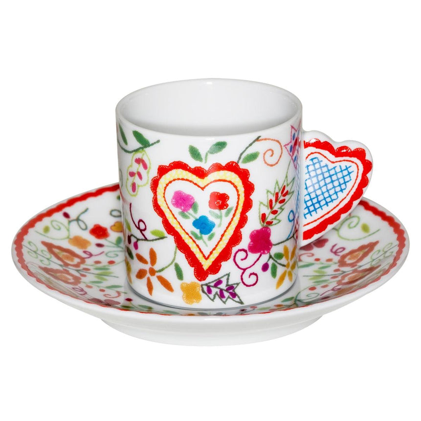 Vila Verde - Coffee Cup & Saucer - LAZADO