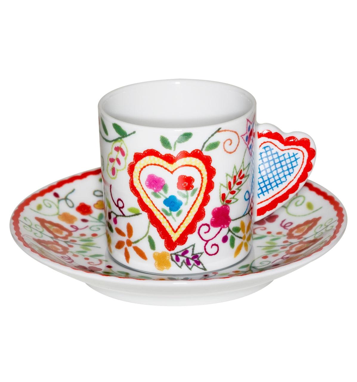 Vila Verde - Coffee Cup & Saucer - LAZADO