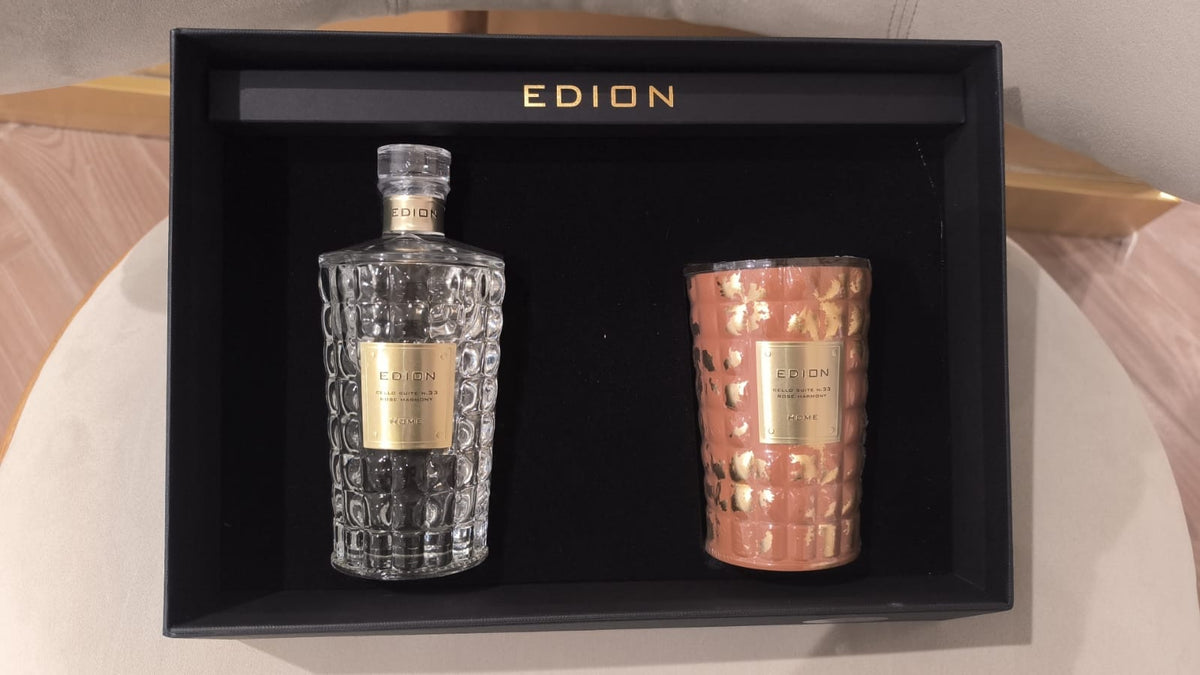 33 Rose Harmony Gift Set 300ml Diffuser + 220g Scented Candle