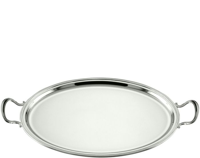 Inglese - Oval tray w/handles 40x30 cm