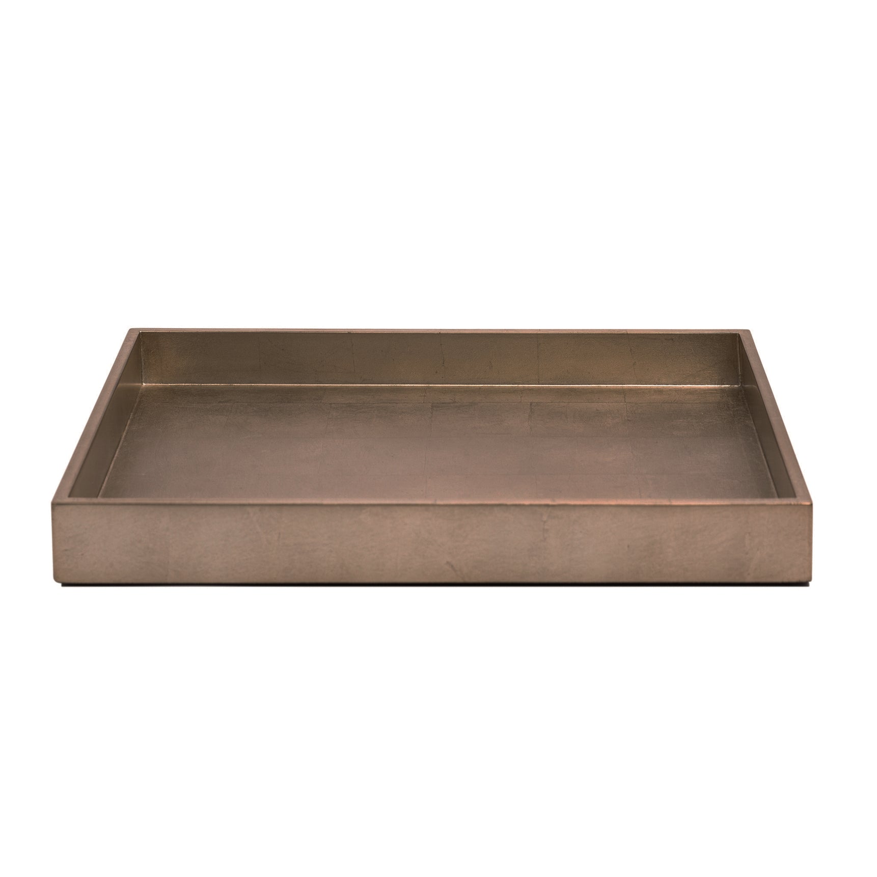 Kensington Luxury Medium Tray – Taupe Silver Leaf