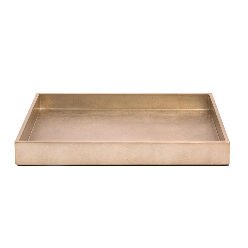 Kensington Luxury Medium Tray – Champagne Silver Leaf