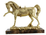 Golden Horse – Right Foot Raised