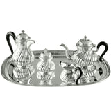 Argenti d'arte - chiselled coffee set for 6 by Schiavon - Alternate Angle