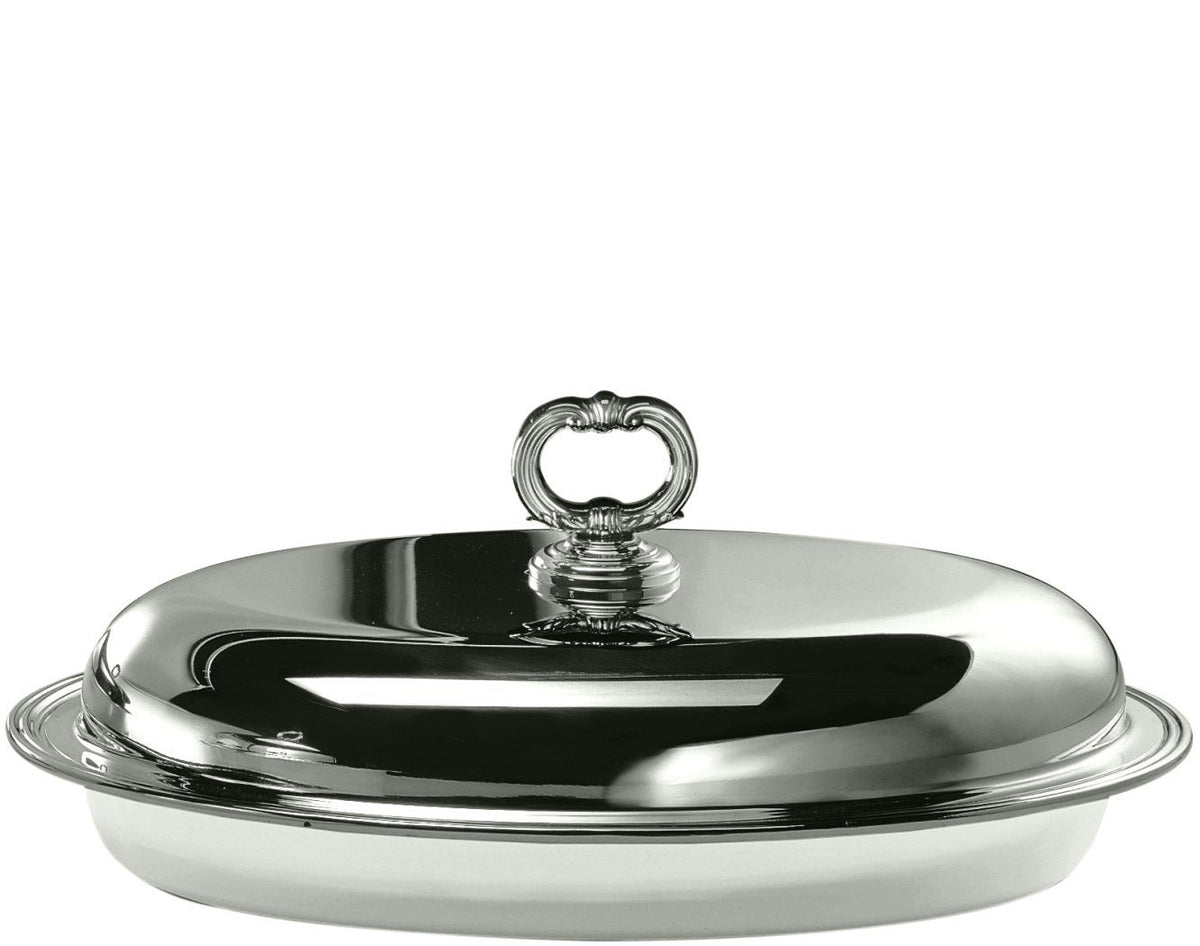 Inglese - Oval serving dish w/pyrex and lid